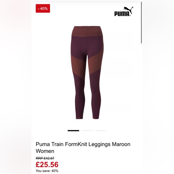 ♥️ FREE with any purchase 🙏🏽 PUMA ⚜️♥️⚜️ FormKnit Seamless Leggings - Picture 14 of 14